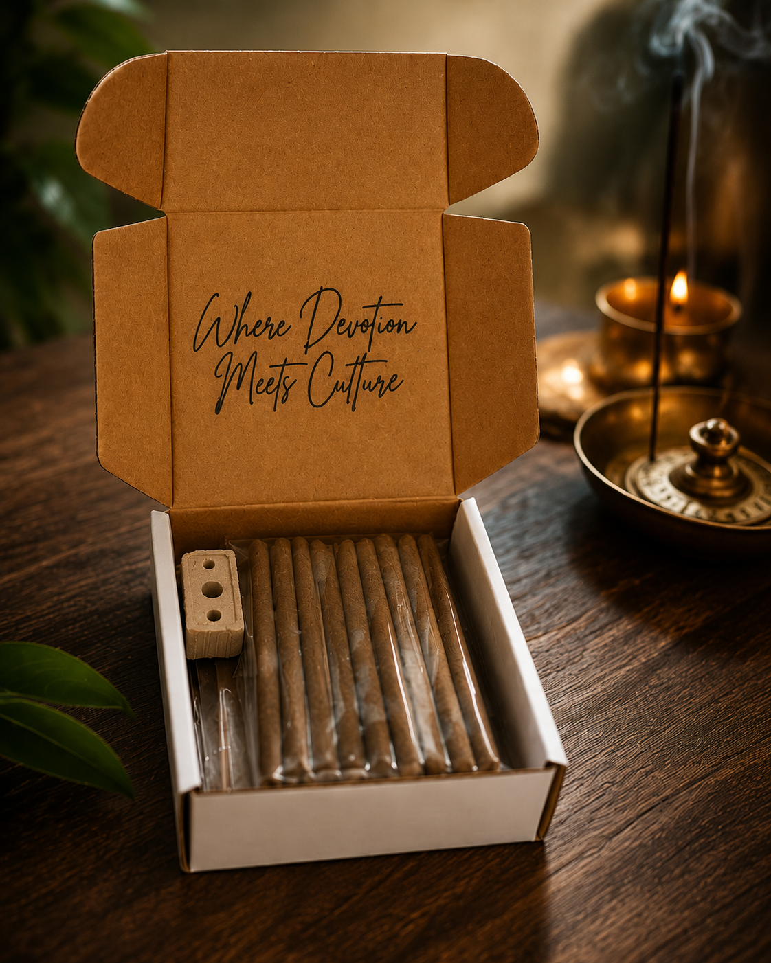 Sandalwood Dhoop Sticks (Bambooless) | 30 sticks