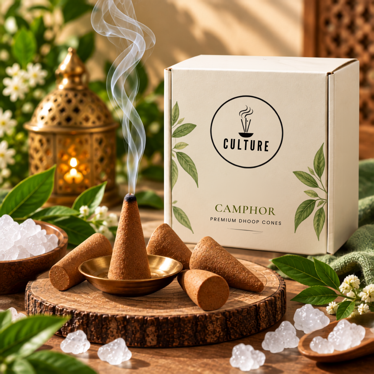 Camphor Dhoop Cones | 30 Cones