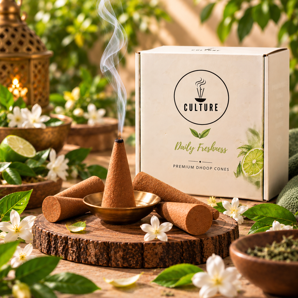 Daily Freshness Dhoop Cones | 30 Cones