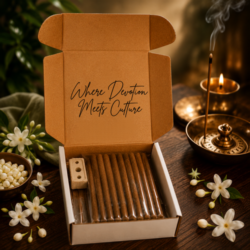 Jasmine Dhoop Sticks (Bambooless) | 30 sticks