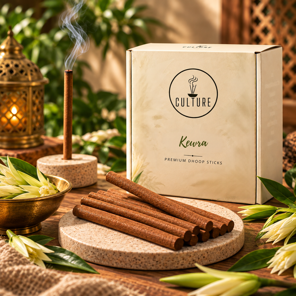 Kewra Dhoop Sticks (Bambooless) | 30 Sticks