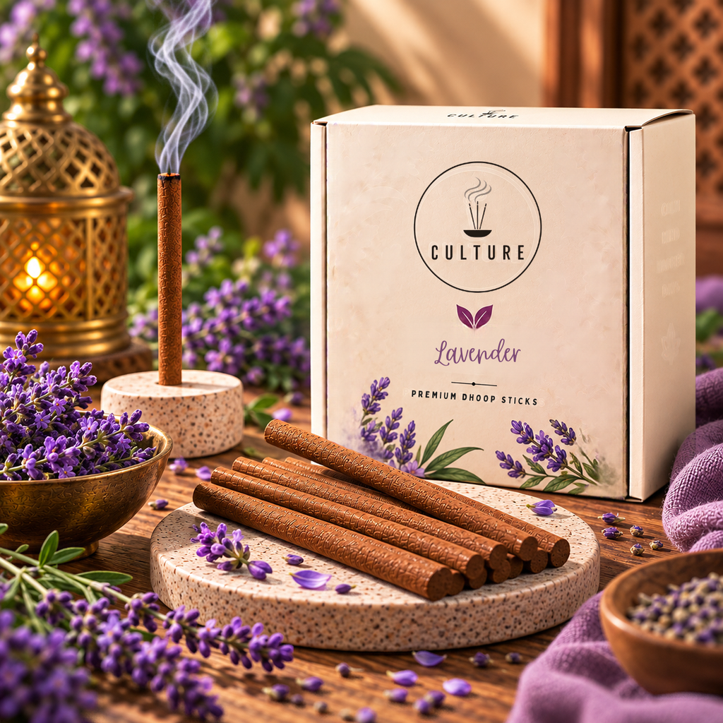 Lavender Dhoop Sticks (Bambooless) | 30 Sticks