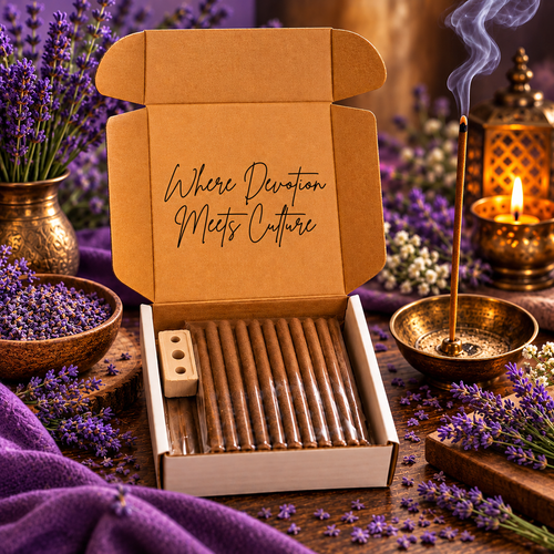 Lavender Dhoop Sticks (Bambooless) | 30 Sticks