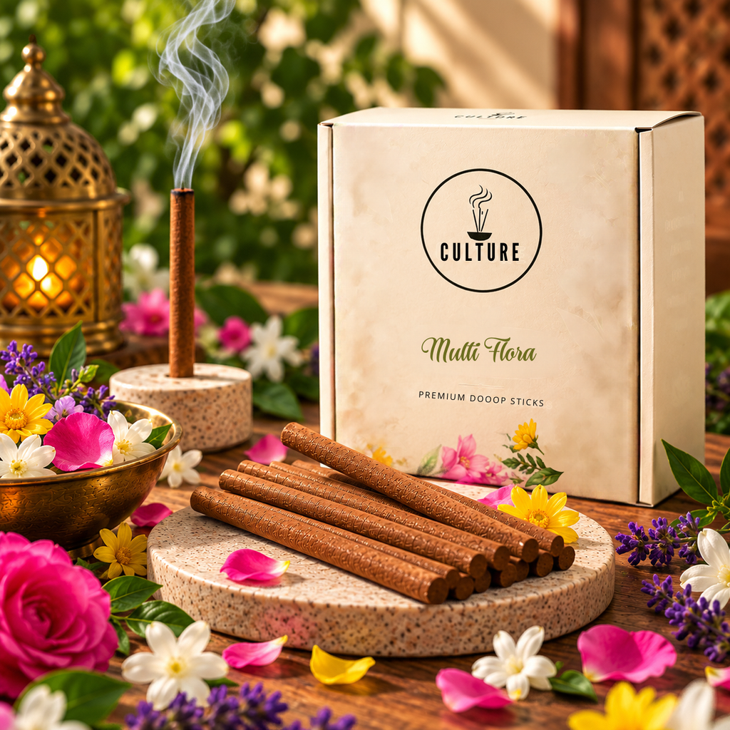 Multiflora Dhoop Sticks (Bambooless) | 30 Sticks