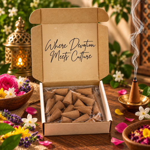 Multi Flora Dhoop Cones | 30 Cones