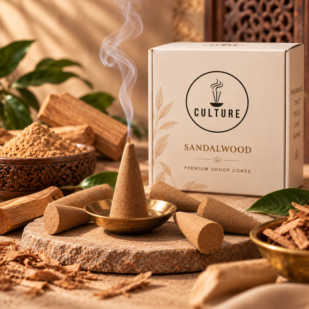 Sandalwood Dhoop Cones